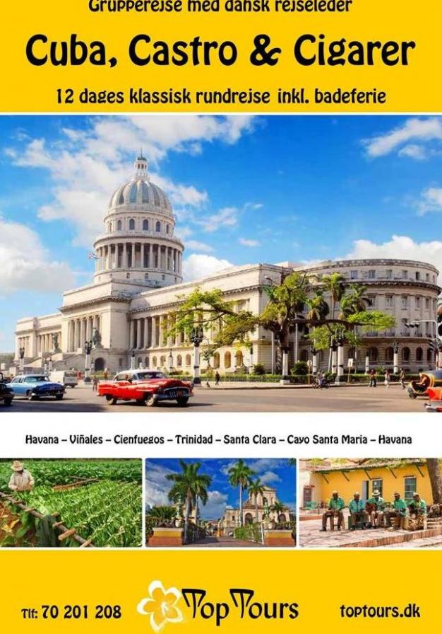 Cuba, Castro og cigarer med dansk rejseleder . Top Tours (2019-11-30-2019-11-30)