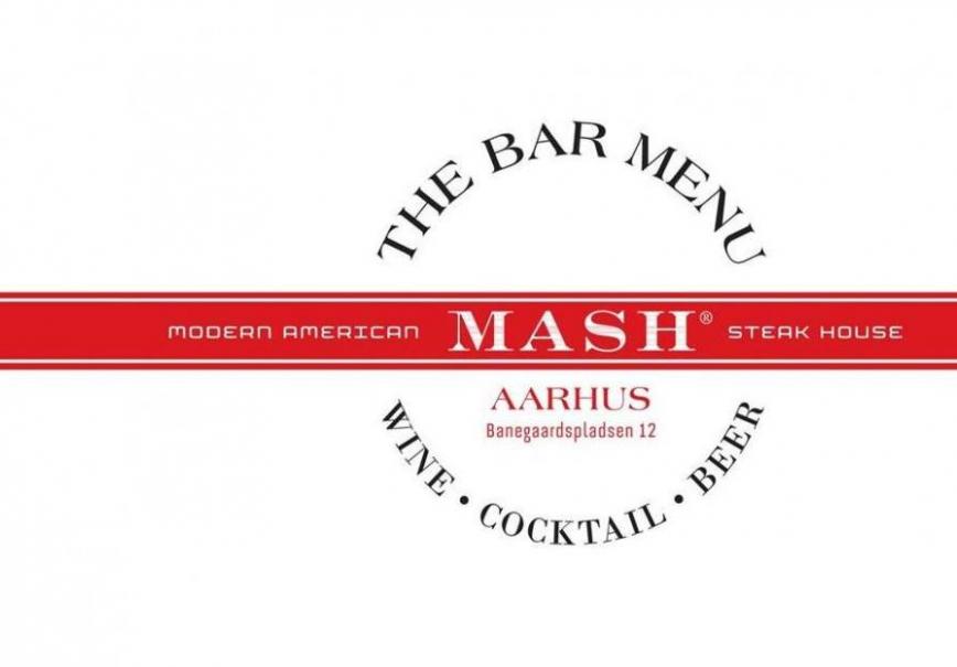 The bar menu . Mash (2019-11-30-2019-11-30)