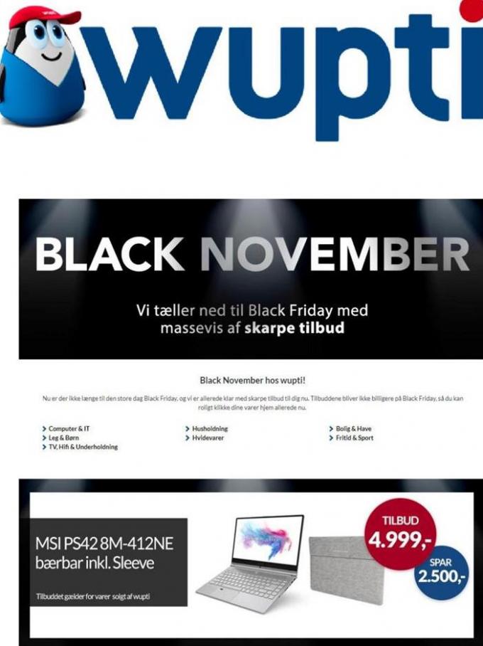 Black November . Wupti (2019-11-30-2019-11-30)