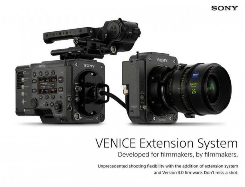 Venice Digital Cinema Cameras . Sony Center (2019-11-30-2019-11-30)