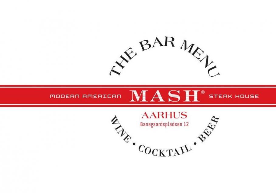 The bar menu . Mash (2019-12-31-2019-12-31)