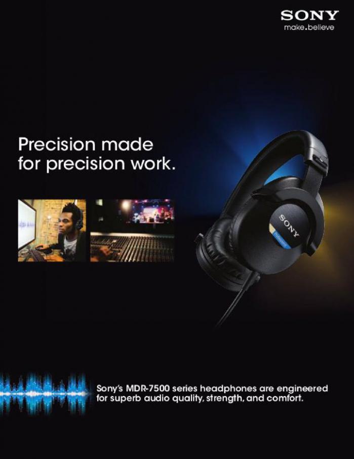 Sony MDR 7500 Series Headset . Sony Center (2020-05-10-2020-05-10)