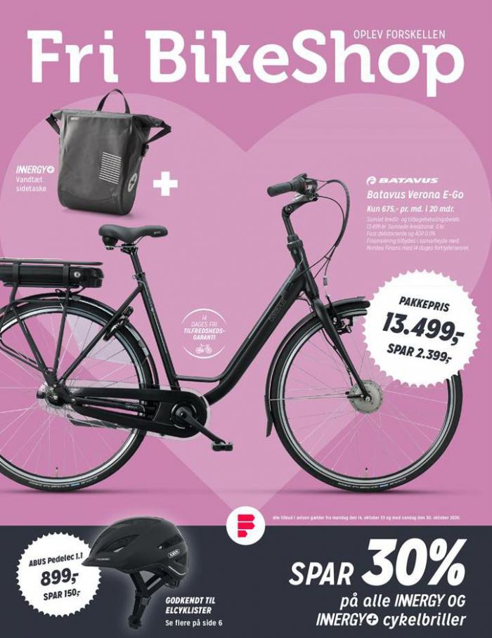 Spar 30% . Fri BikeShop (2020-09-30-2020-09-30)