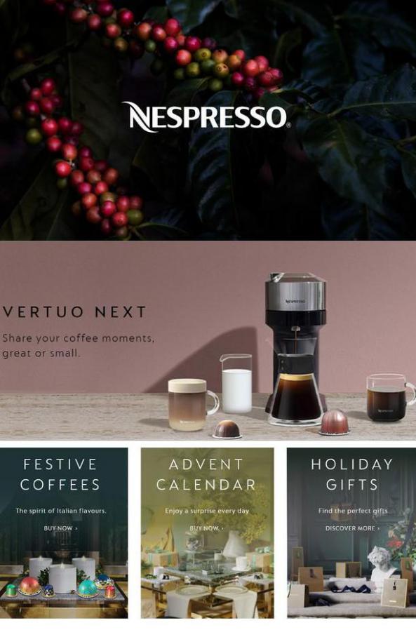 Nespresso Tilbud . Nespresso (2020-11-30-2020-11-30)