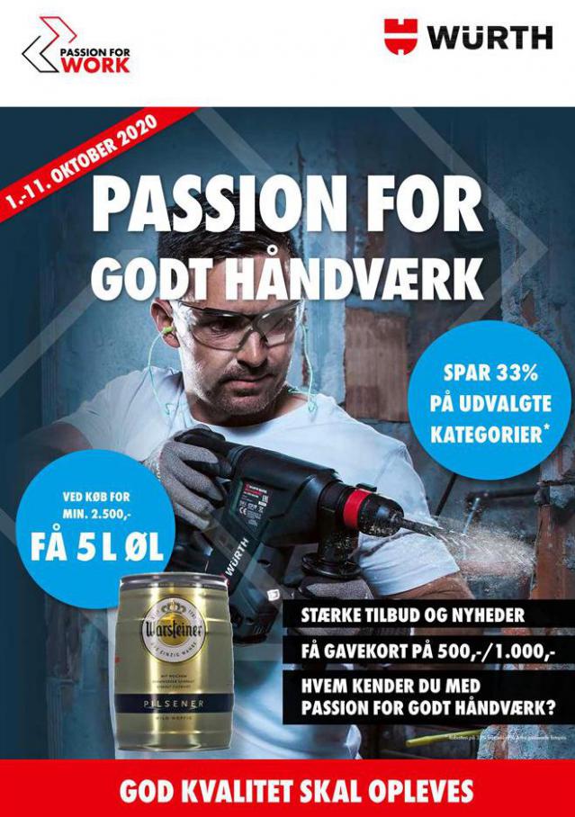 PASSION FOR GODT HÅNDVÆRK . Würth (2020-10-11-2020-10-11)