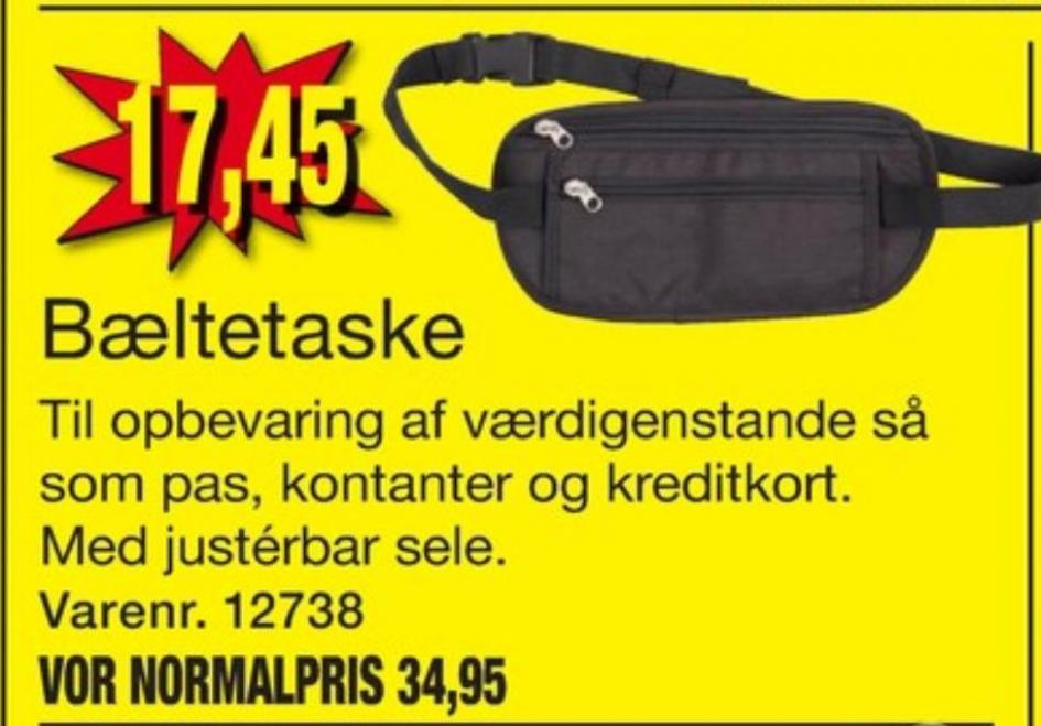 Bæltetaske, Harald Nyborg - Alle Tilbudsavis