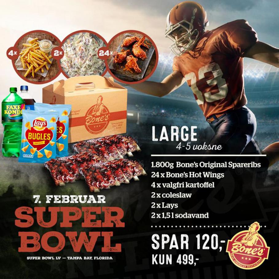 Super Bowl Tilbud . Bone's (2021-02-07-2021-02-07)