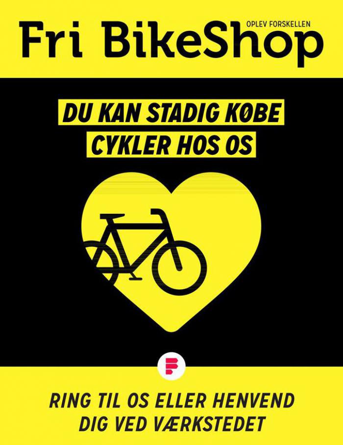 Du kan stadig købe cykler hos os! . Fri BikeShop (2021-02-28-2021-02-28)