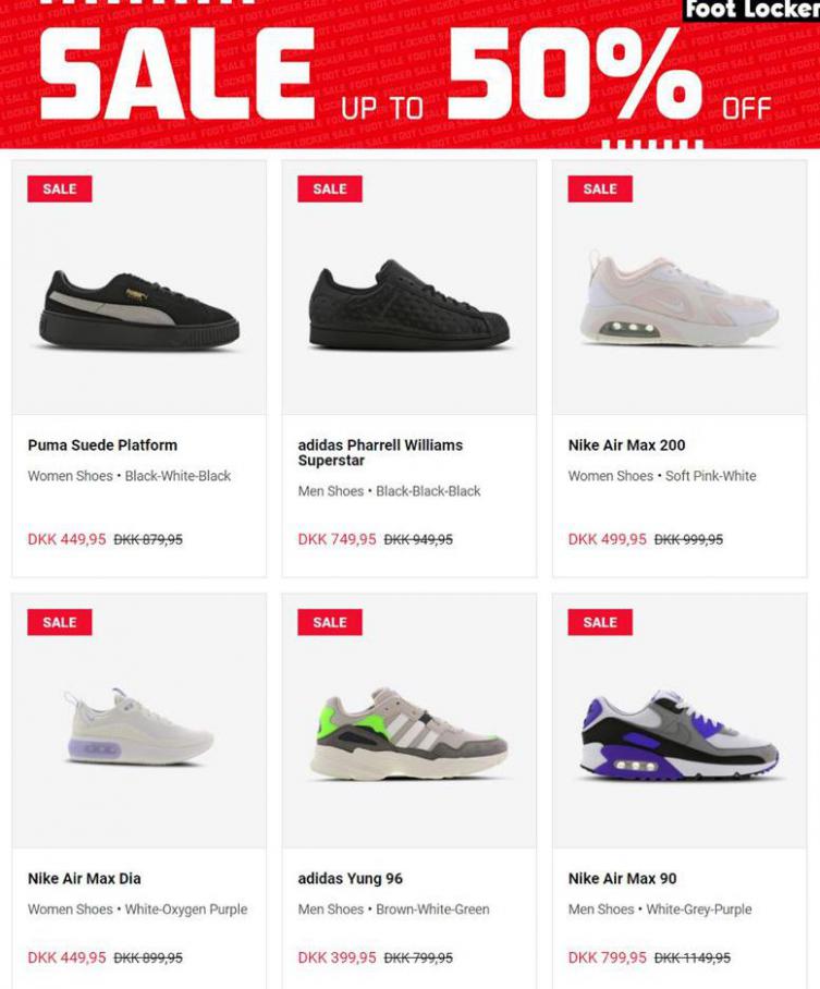 Sale up to 50% OFF . Foot locker (2021-02-28-2021-02-28)