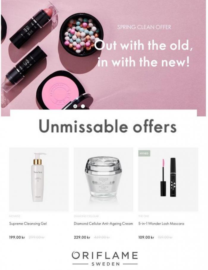 Unmissable Offers . Oriflame (2021-04-01-2021-04-01)