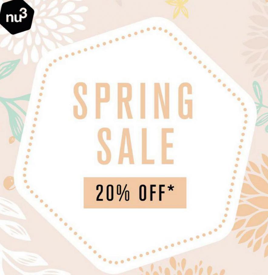Spring Sale 20% OFF . Nu3 (2021-04-04-2021-04-04)