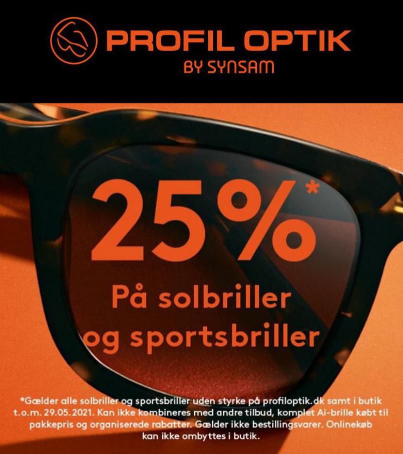 SPAR 25% PÅ SOLBRILLER . Profil Optik (2021-05-29-2021-05-29)