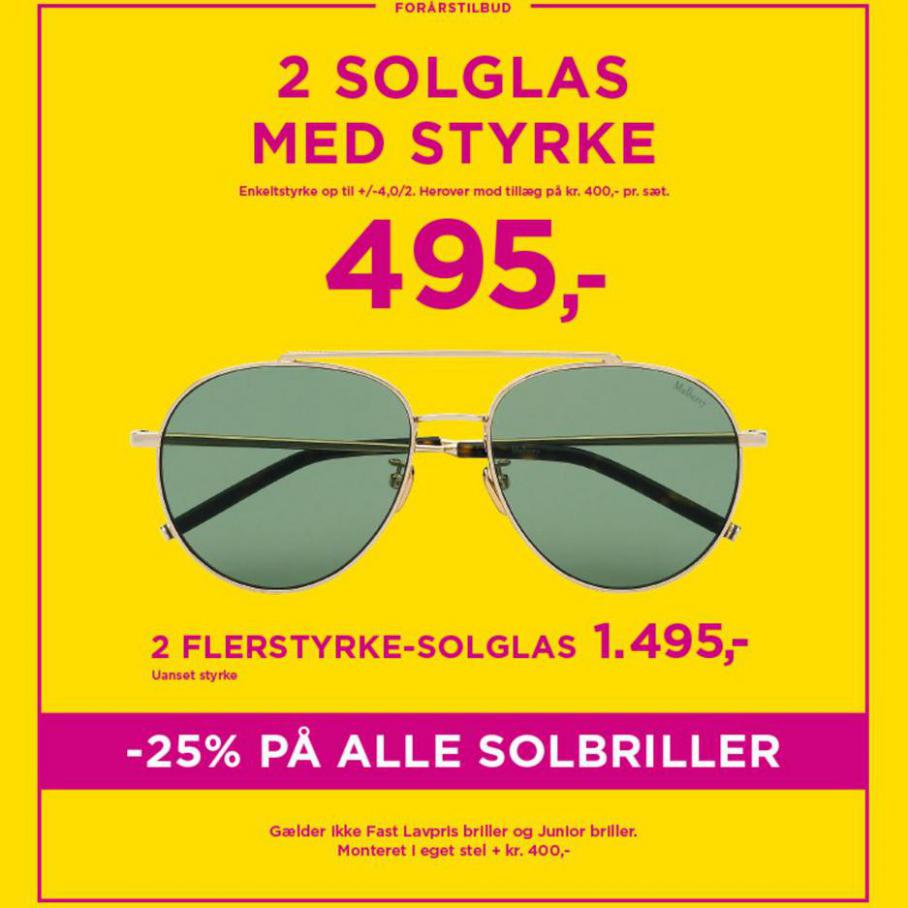 Stænke tyngdekraft oprejst 15 uge. ❤ [13/4/2021-04/5/2021] -25% på alle solbriller . Thiele - Alle  Tilbudsavis