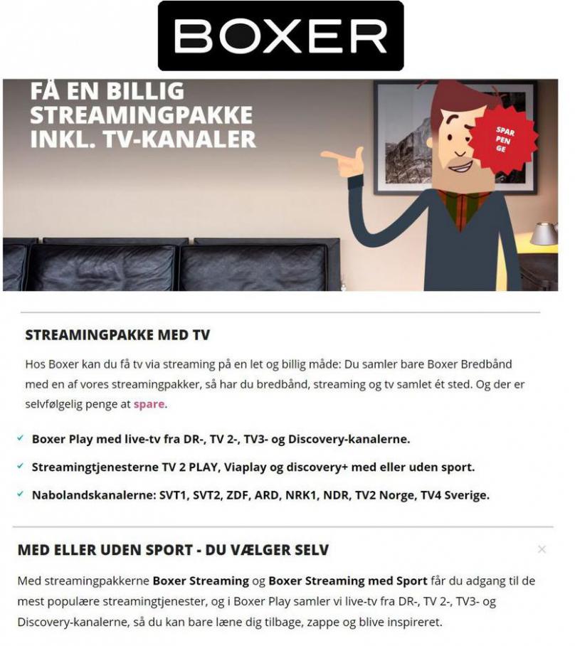Streamingpakke  . Boxer (2021-05-31-2021-05-31)