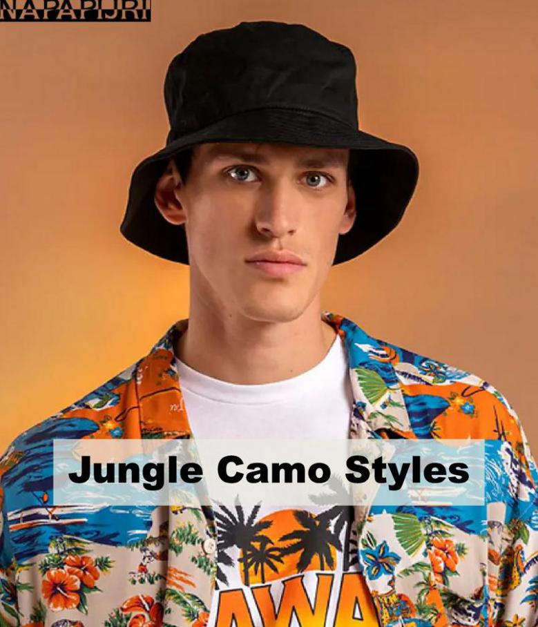 Men Jungle Camo Styles. Napapijri (2021-07-13-2021-07-13)