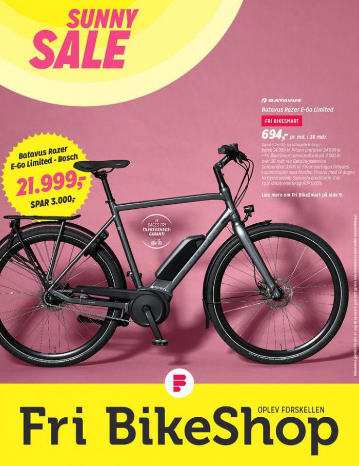 Sunny Sale. Fri BikeShop (2021-07-31-2021-07-31)