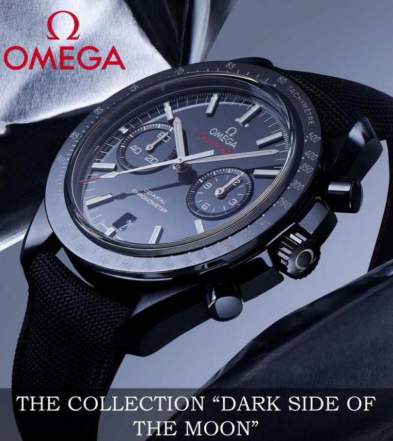 THE COLLECTION “DARK SIDE OF THE MOON” . Omega watches (2021-06-14-2021-06-14)