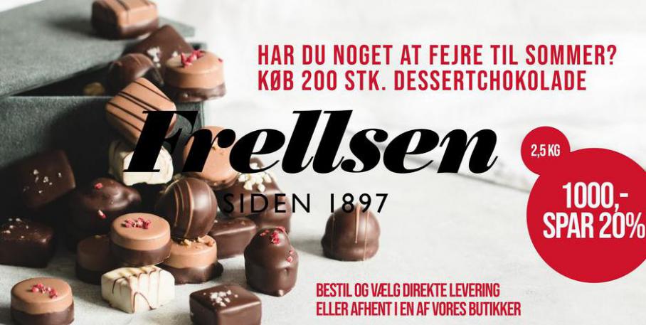Tilbud. Frellsen Chokolade (2021-07-17-2021-07-17)