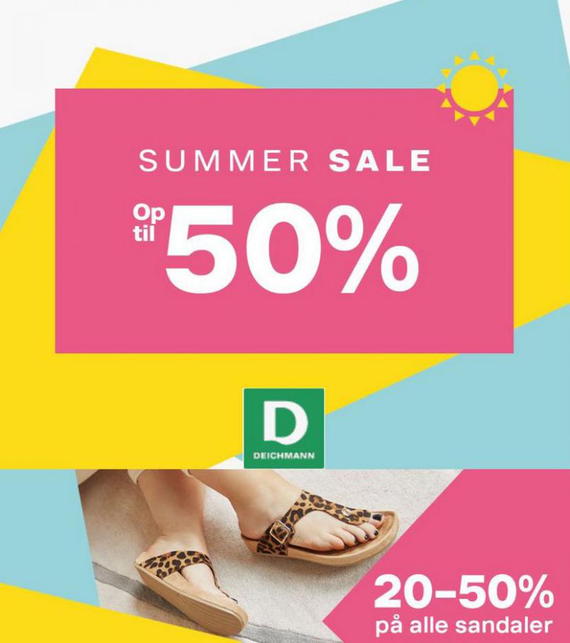 Summer sale op til 50%. Deichmann (2021-07-25-2021-07-25)