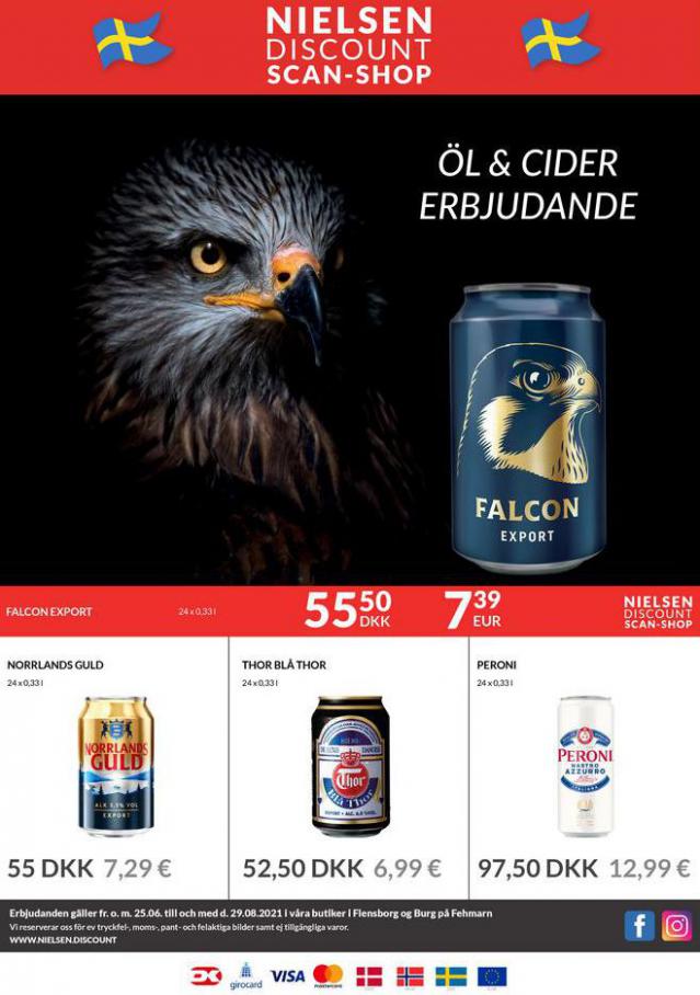 Öl & Cider Erbjudande. Nielsen's Discount (2021-08-16-2021-08-16)