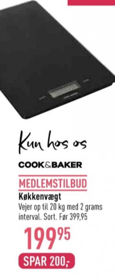 Cook & Baker, Køkkenvægt, Imerco - Alle Tilbudsavis