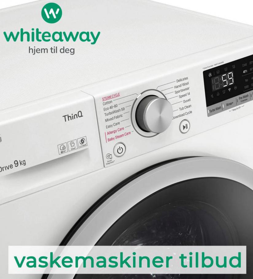 vaskemaskiner tilbud. Whiteaway (2021-10-04-2021-10-04)