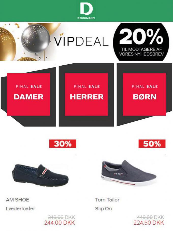 VIP Deal 20%. Deichmann (2021-10-14-2021-10-14)