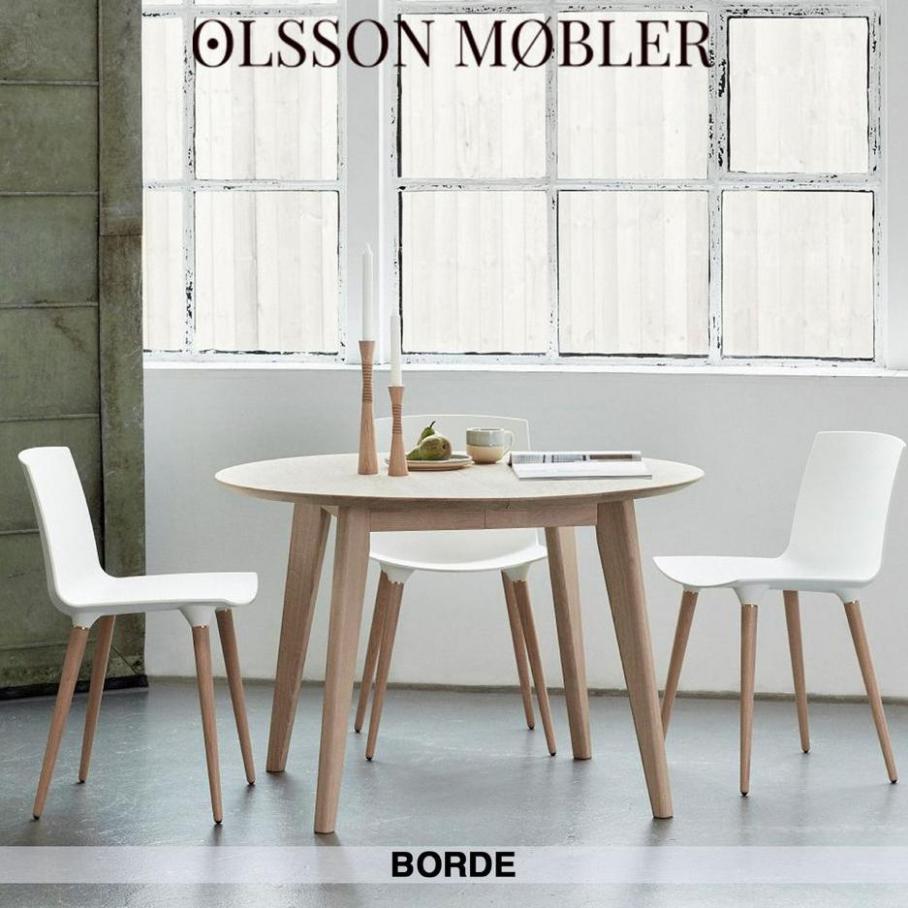 Borde. Olsson Møbler (2021-12-05-2021-12-05)