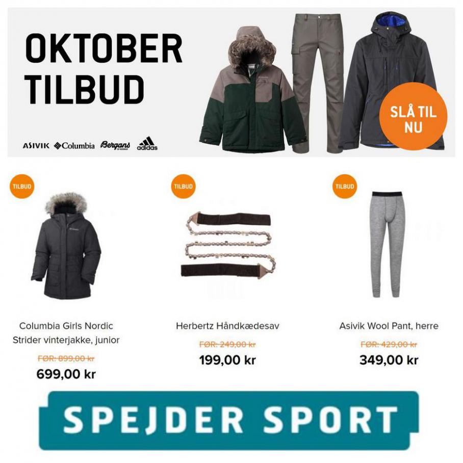 Oktober Tilbud. Spejder Sport (2021-11-01-2021-11-01)