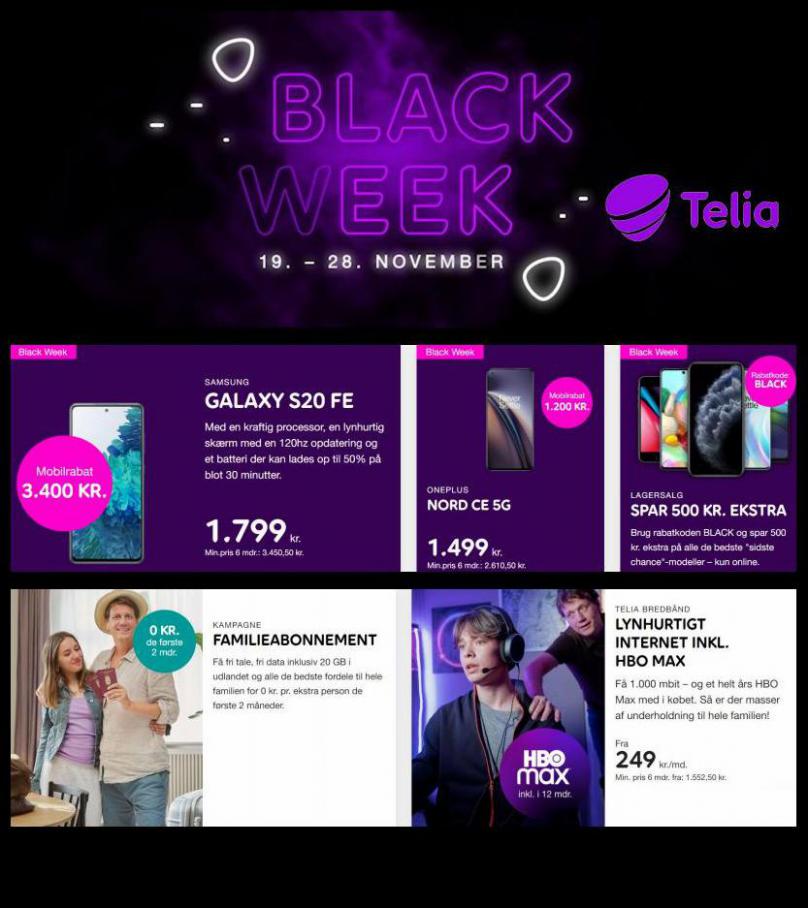 Telia Black friday Tilbud. Telia (2021-11-28-2021-11-28)