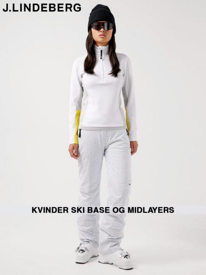 Kvinder ski base og midlayers. J. Lindeberg (2022-01-27-2022-01-27)