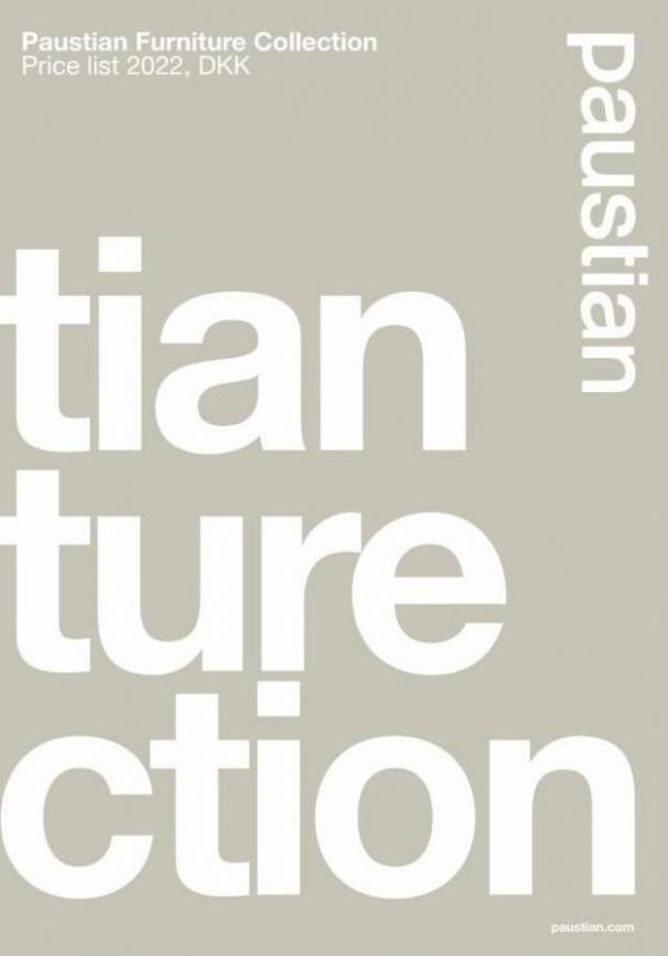 Paustian Furniture Collection Price list 2022. Paustian (2022-02-28-2022-02-28)