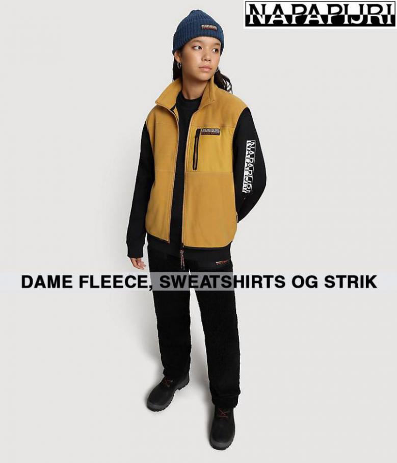 Dame fleece, sweatshirts og strik. Napapijri (2022-03-16-2022-03-16)