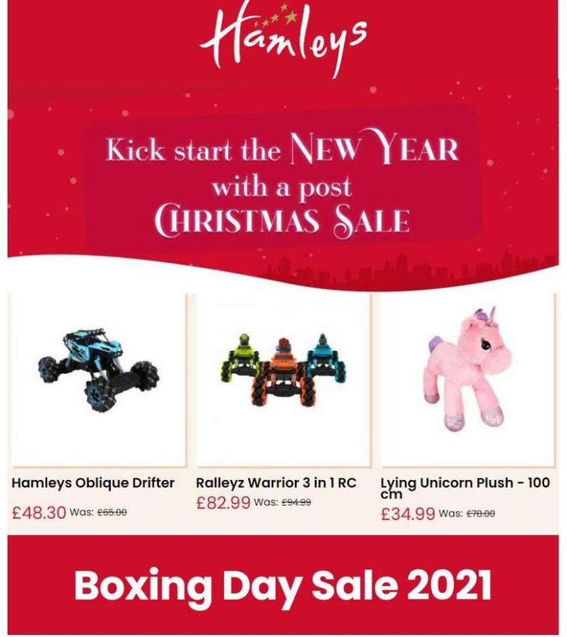 Boxing Days Sale. Hamleys (2022-01-13-2022-01-13)