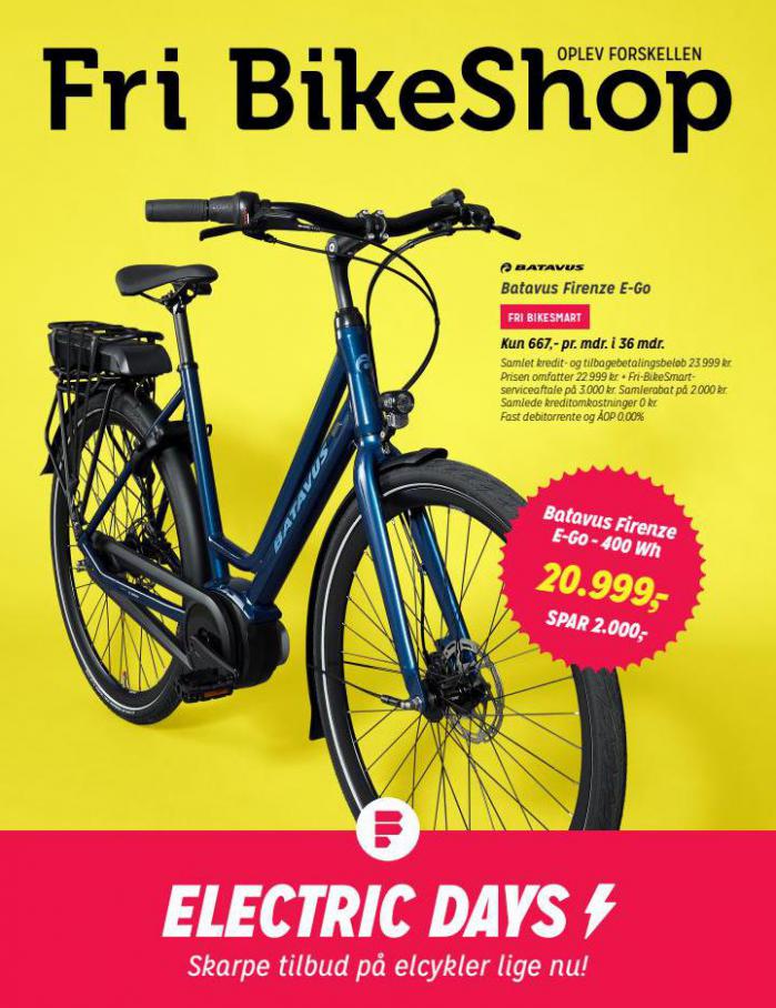 Skarpe tilbud pa elcykler. Fri BikeShop (2022-02-09-2022-02-09)