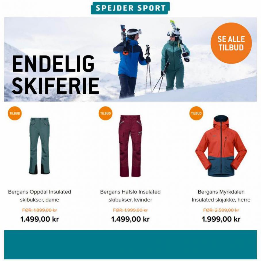 Tilbud Endelig skiferie. Spejder Sport (2022-02-03-2022-02-03)