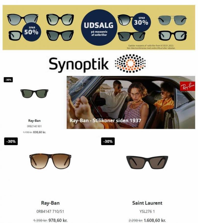 UDSALG-Spar 30% og 50% på massevis af solbriller.. Synoptik (2022-01-30-2022-01-30)