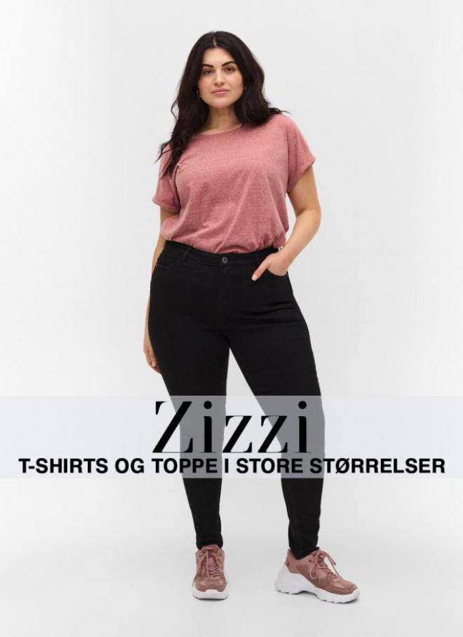 T-shirts og toppe i store størrelser. Zizzi (2022-03-31-2022-03-31)