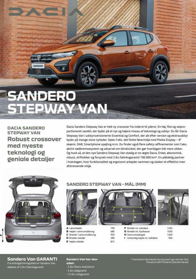 Dacia Sandero Stepway Van. Dacia (2022-12-31-2022-12-31)