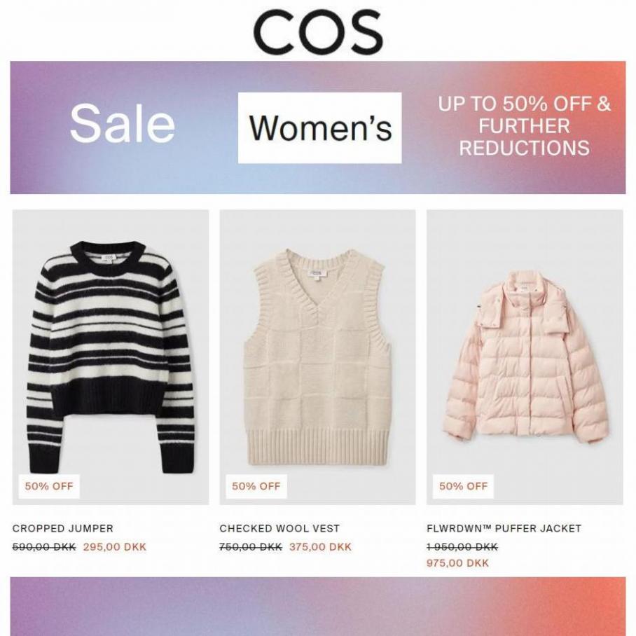Women’s Sale -50%. COS (2022-04-11-2022-04-11)