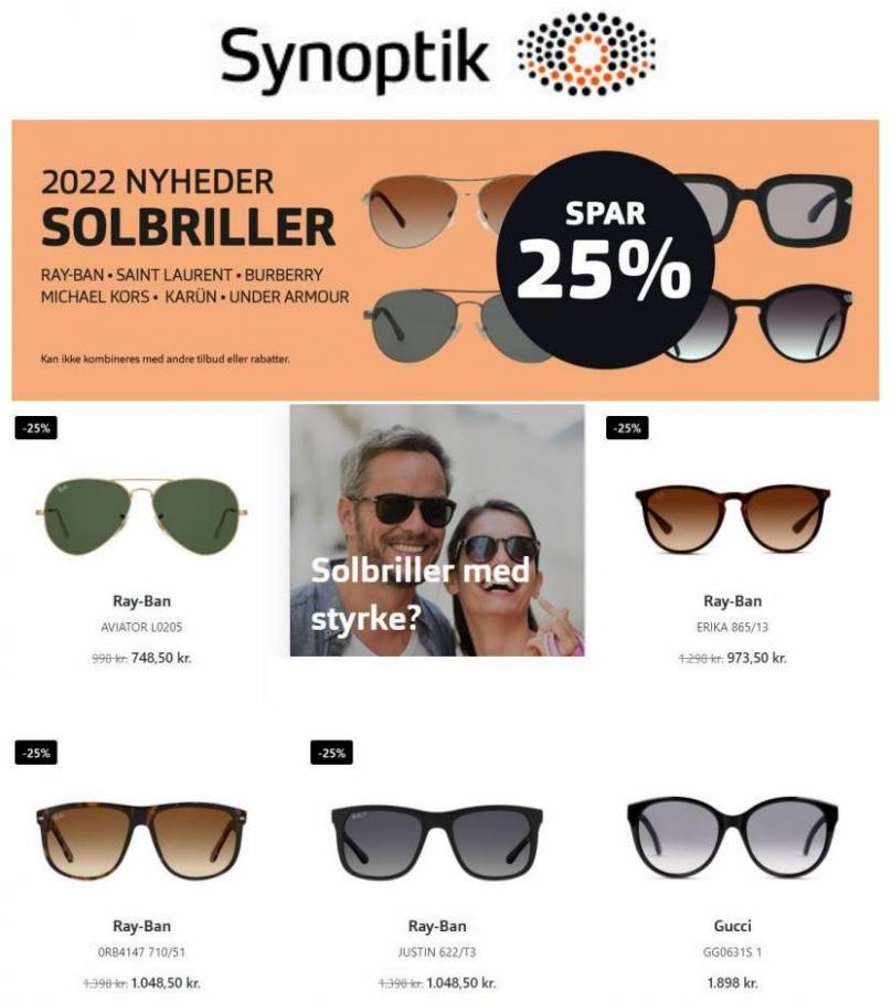 Spar 25% på udvalgte designersolbriller. Synoptik (2022-03-29-2022-03-29)