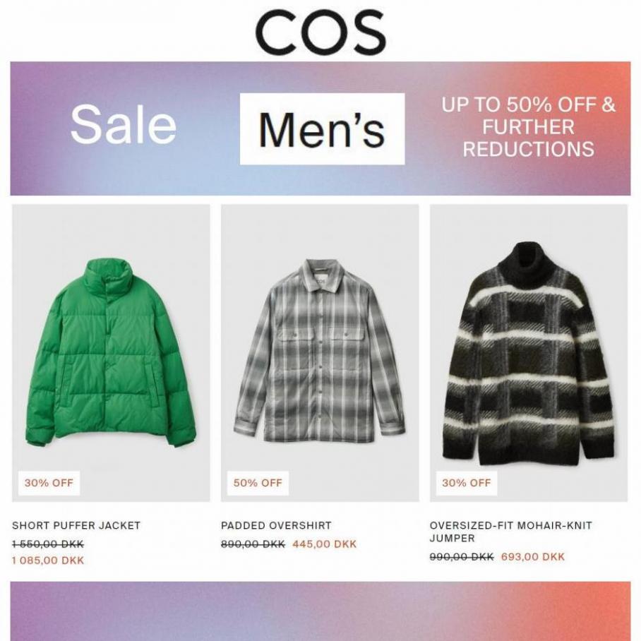 Men’s Sale -50%. COS (2022-04-11-2022-04-11)