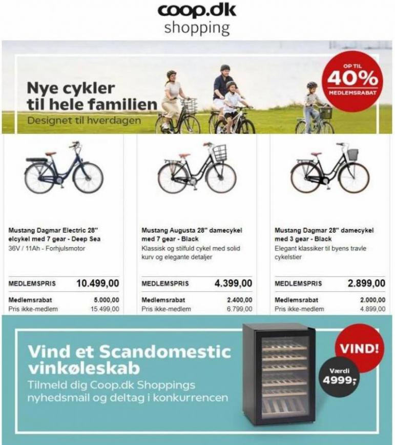 Medlemsrabat Cykler -40%. Coop.dk (2022-03-30-2022-03-30)