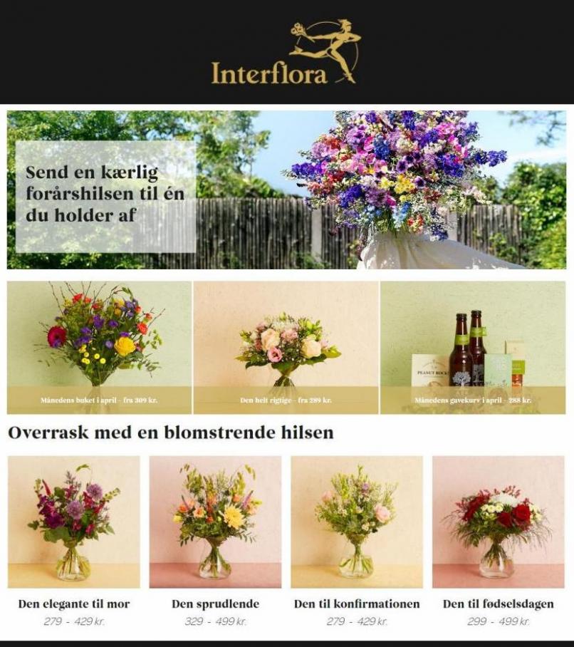 Smukke blomsterbuketter. Interflora (2022-05-04-2022-05-04)