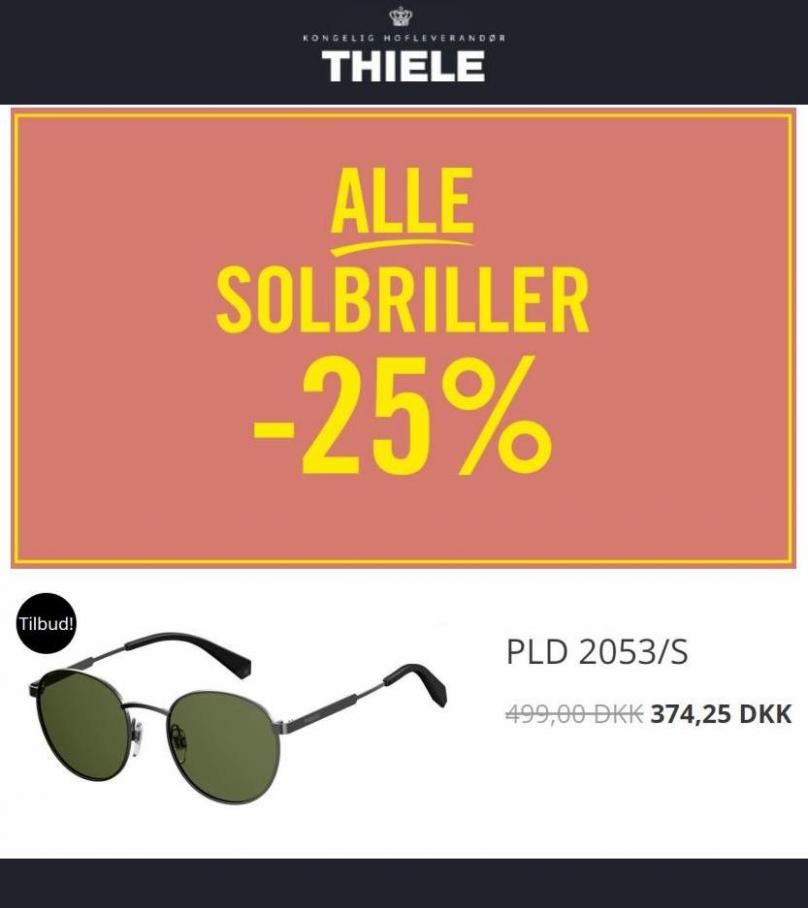 Tilbud Dame Solbriller -25%. Thiele (2022-05-05-2022-05-05)