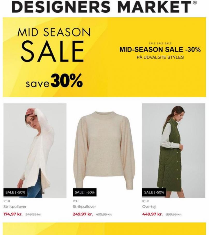 Mid Season sale -30%. Designersmarket (2022-04-25-2022-04-25)