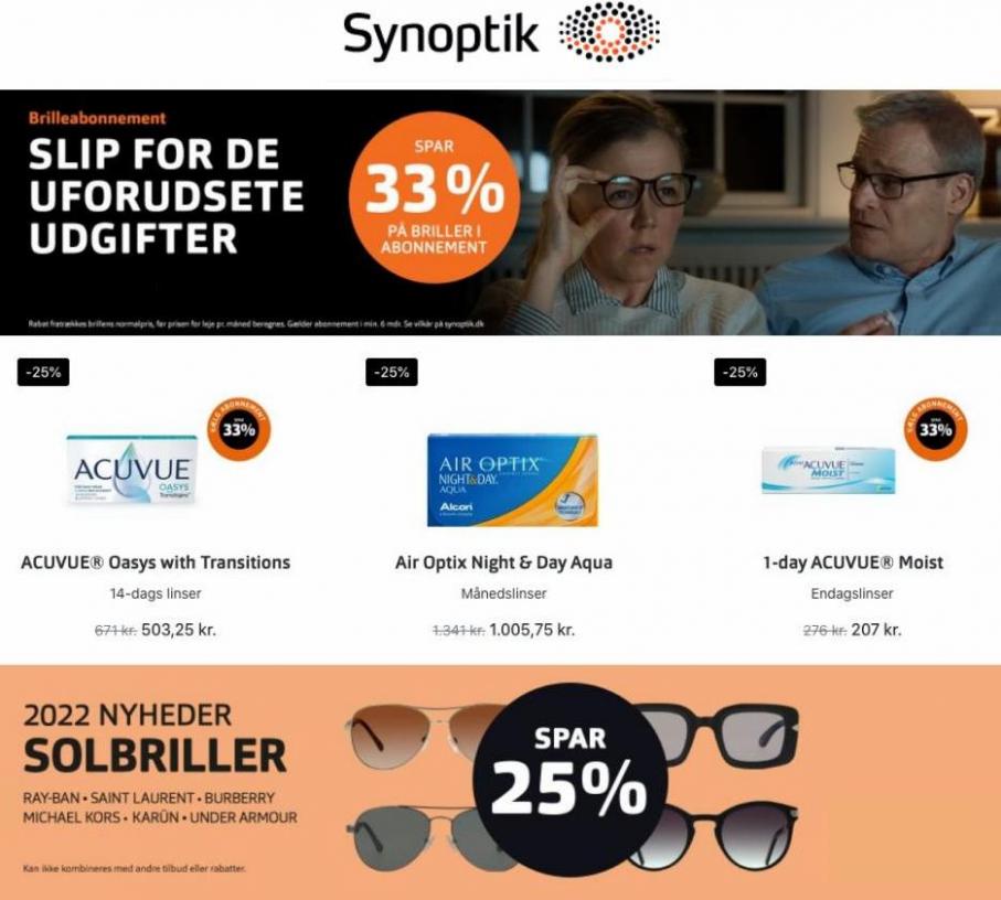Spar 25% på udvalgte designersolbriller. Synoptik (2022-05-15-2022-05-15)