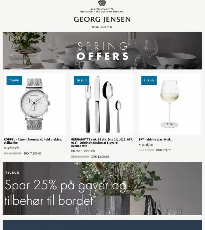 Spring offers -25%. Georg Jensen (2022-05-05-2022-05-05)