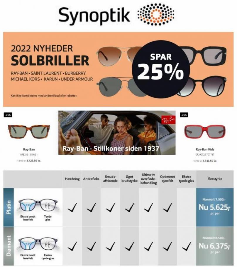 Spar 25% på udvalgte designersolbriller. Synoptik (2022-04-27-2022-04-27)