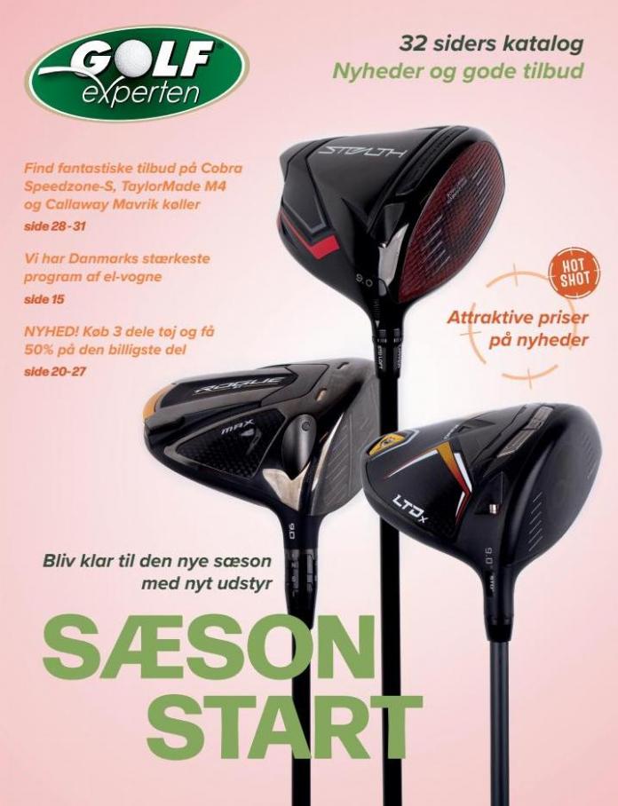 Golf Experten SÆSON Bliv klar til den nye sæson  med nyt udstyr 32 siders katalog Nyheder og gode tilbud START. Golf Experten (2022-05-15-2022-05-15)